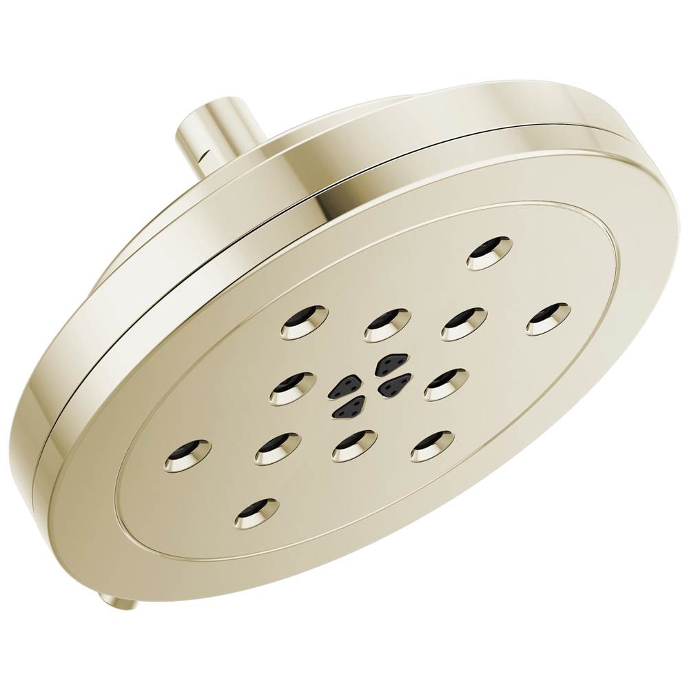 Brizo - Other 8'' H2Okinetic<sup></sup> Round Multi-Function Wall Mount Showerhead - Polished Nickel