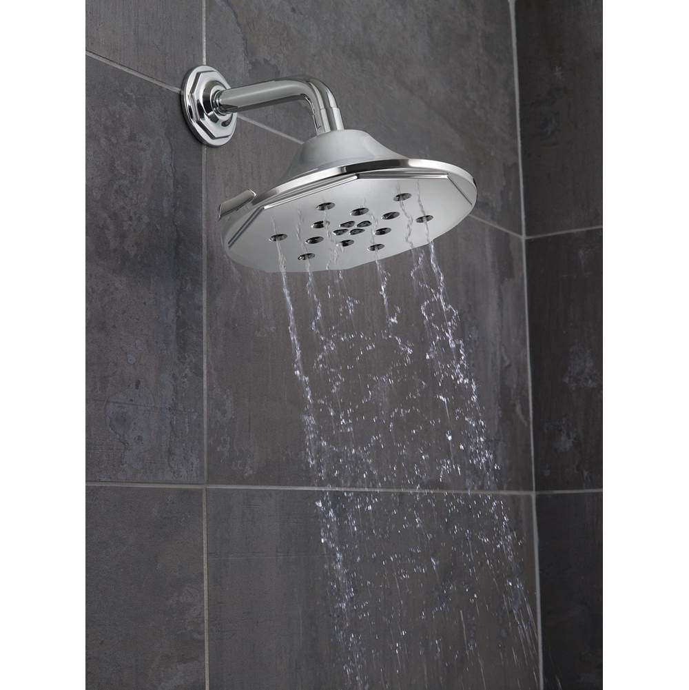 Rook 4-Function Raincan Showerhead With H2OKinetic Technology