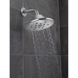 Rook 4-Function Raincan Showerhead With H2OKinetic Technology