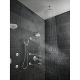 Rook 4-Function Raincan Showerhead With H2OKinetic Technology