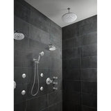 Rook 4-Function Raincan Showerhead With H2OKinetic Technology