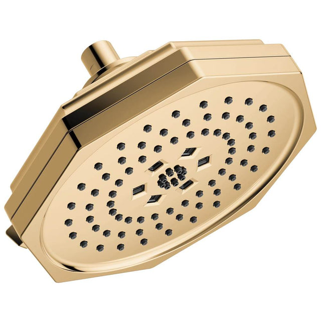 Brizo - BeauclereE H2Okinetic(R) Multi-Function Shower Head - Polished Gold