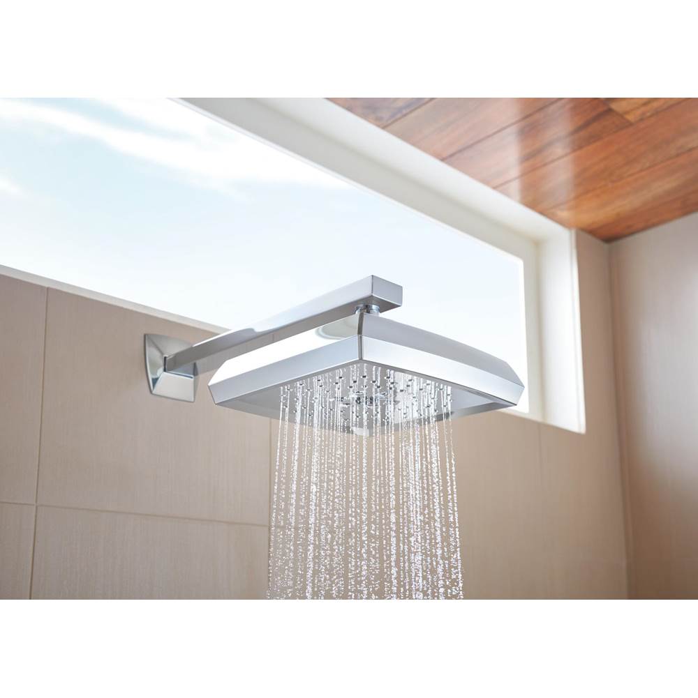 Vettis H2OKineticSquare Multi-Function Showerhead