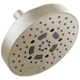 Brizo - Universal Showering 7'' Linear Round H2Okinetic Multi-Function Wall Mount Shower Head - 2.5 GPM - Brushed Nickel