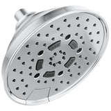 Brizo - Universal Showering 7'' Classic Round H2Okinetic Multi-Function Wall Mount Shower Head - 1.75 GPM - Chrome