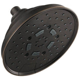 Brizo - Universal Showering 7'' Classic Round H2Okinetic Multi-Function Wall Mount Shower Head - 2.5 GPM - Venetian Bronze