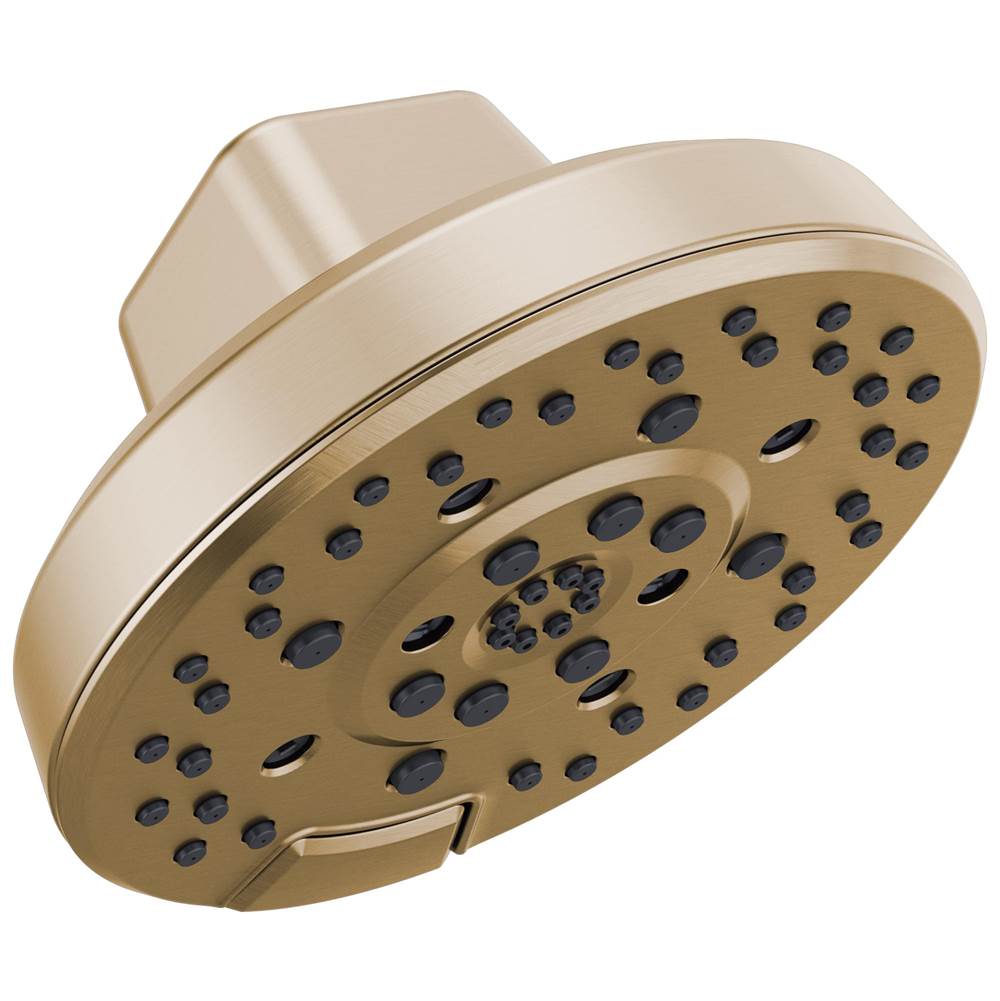 Brizo - LevoirE H2OKineticRound Multi-Function Showerhead - Luxe Gold