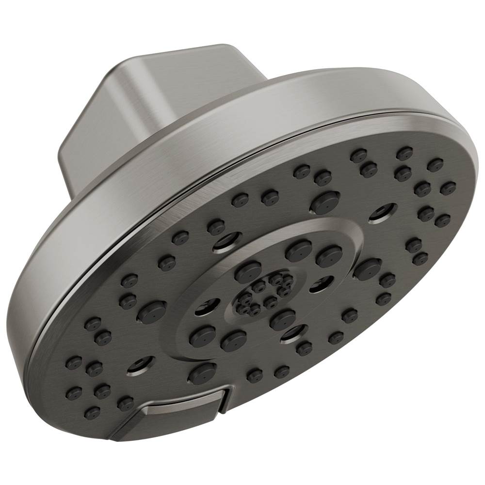 Brizo - LevoirE H2OKineticRound Multi-Function Showerhead - Luxe Steel