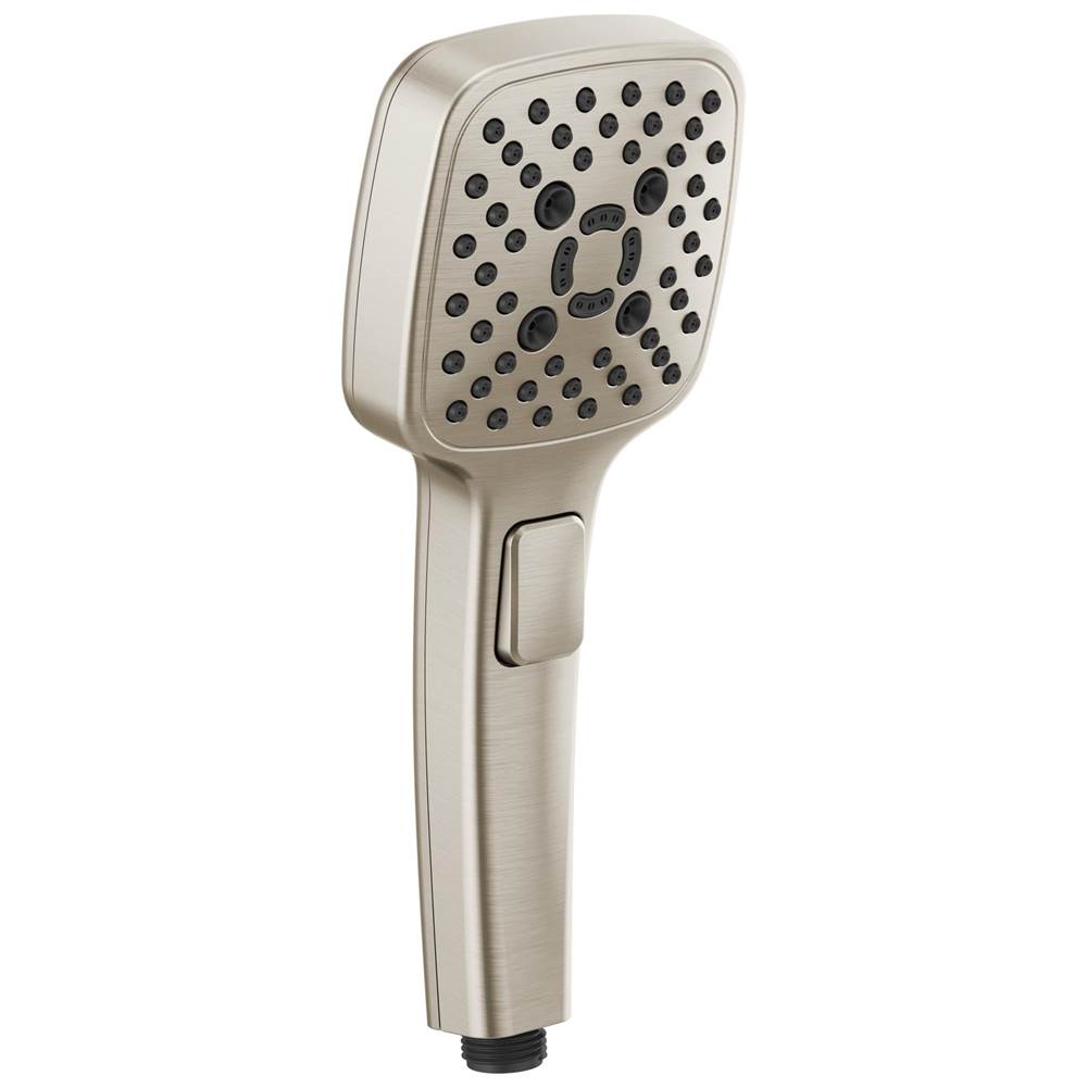 Brizo - Universal Showering Linear Square Multi-Function Hand Shower - Luxe Nickel