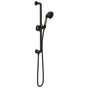 Brizo - Litze Slide Bar Handshower with H<sub>2</sub>OKinetic<sup></sup> Technology - Matte Black With Luxe Gold