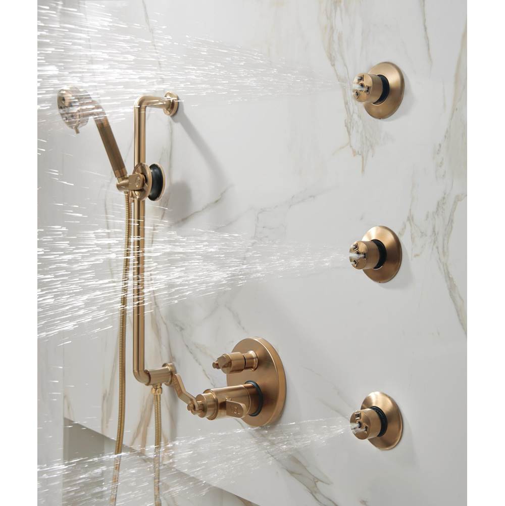 Litze Slide Bar Handshower with H2OKinetic<sup></sup> Technology