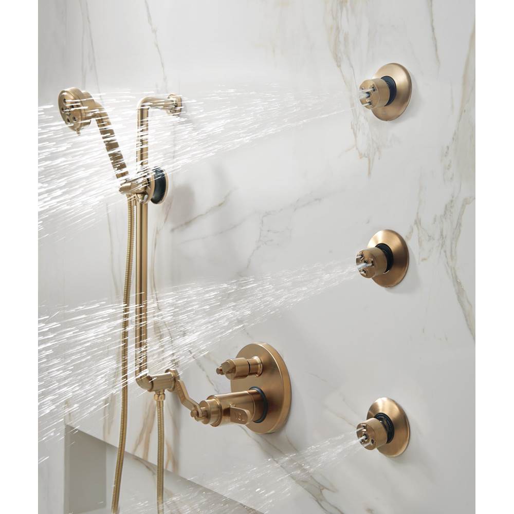 Litze Slide Bar Handshower with H2OKinetic<sup></sup> Technology