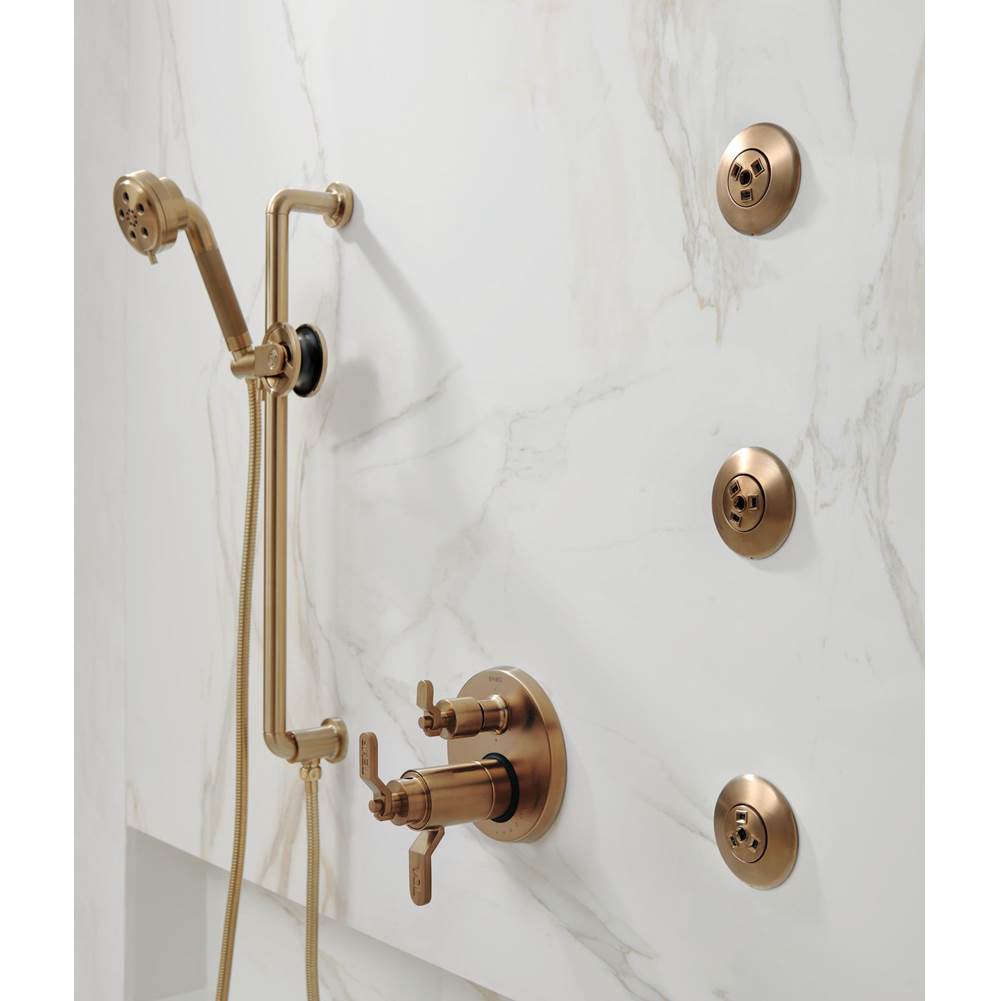 Litze Slide Bar Handshower with H2OKinetic<sup></sup> Technology