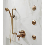 Litze Slide Bar Handshower with H2OKinetic<sup></sup> Technology