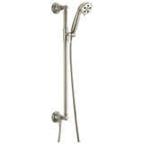 Brizo - Universal Showering H2Okinetic Multi-function Slide Bar Handshower - Brushed Nickel