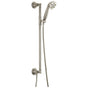 Brizo - Universal Showering H2Okinetic Multi-function Slide Bar Handshower - Brushed Nickel