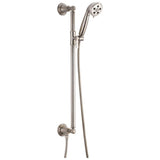 Brizo - Rook SLIDE BAR HANDSHOWER WITH H2OKineticTECHNOLOGY - Luxe Nickel