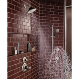 Universal Showering H2Okinetic Multi-function Slide Bar Handshower