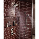 Universal Showering H2Okinetic Multi-function Slide Bar Handshower
