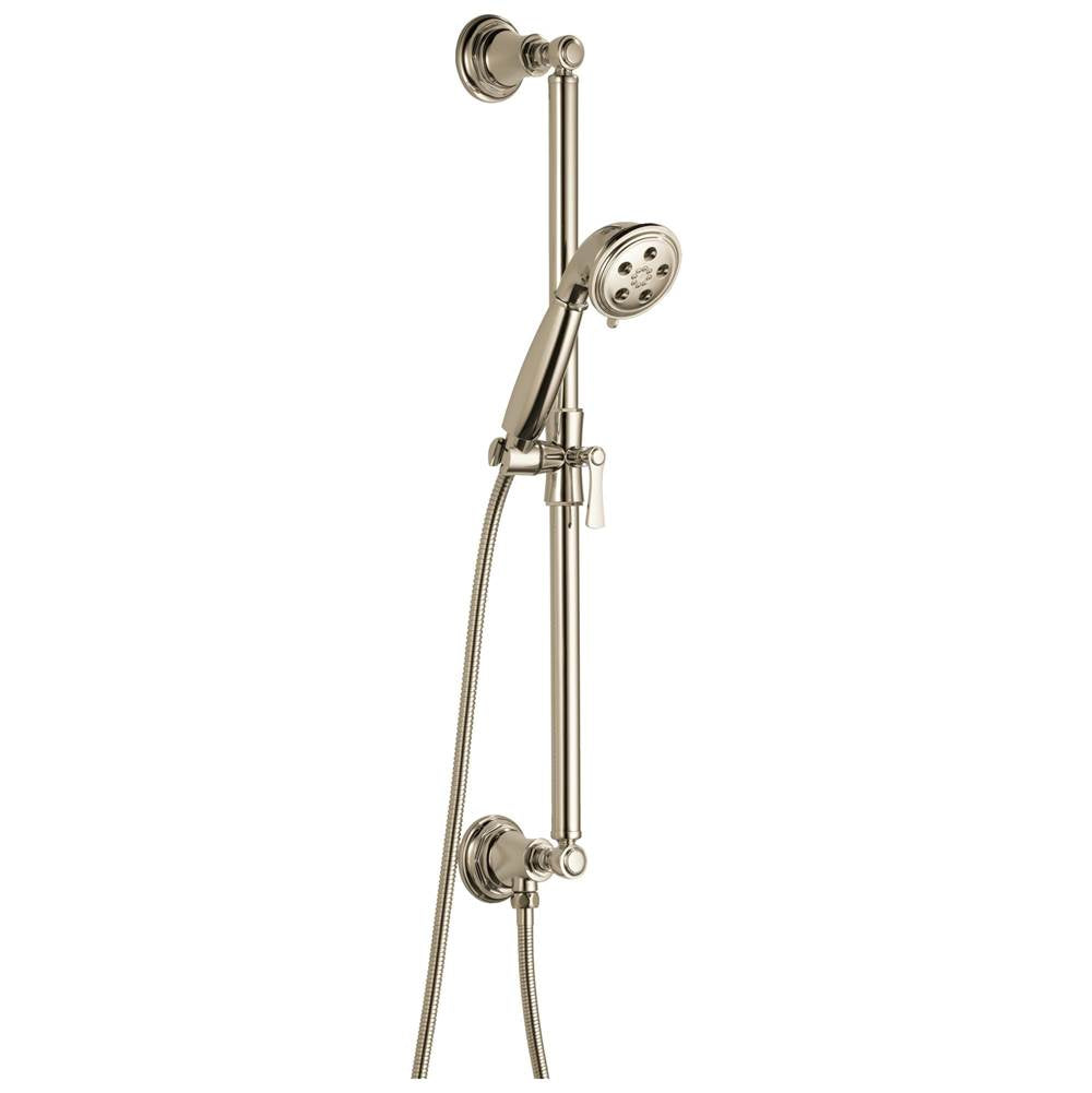 Brizo - Rook SLIDE BAR HANDSHOWER WITH H2OKineticTECHNOLOGY - Polished Nickel