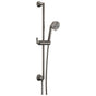 Brizo - BeauclereE Multi-Function Slide-Bar Hand Shower - Brilliance Black Onyx