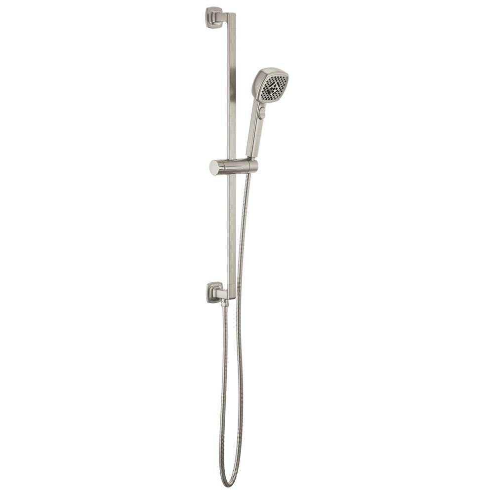 Brizo - AllariaE Multi-Function Slide Bar Handshower - Luxe Nickel