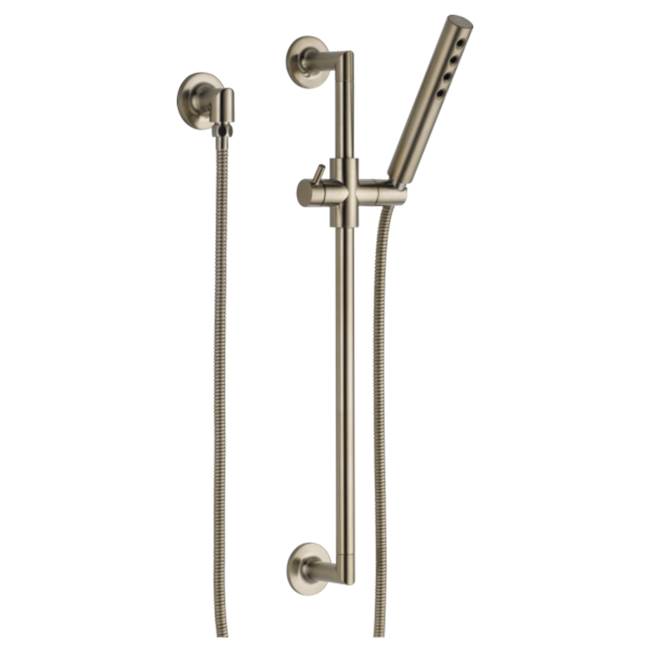 Brizo - Odin SLIDE BAR HANDSHOWER WITH H2OKineticTECHNOLOGY - Brushed Nickel