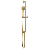 Brizo - Invari H2OKineticMulti-Function Slide Bar Handshower - Luxe Gold