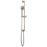 Brizo - Invari H2OKineticMulti-Function Slide Bar Handshower - Luxe Nickel