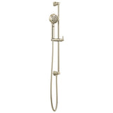 Brizo - Invari H2OKineticMulti-Function Slide Bar Handshower - Polished Nickel