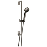 Brizo - LevoirE H2OKineticMulti-Function Slide Bar Handshower - Brilliance Black Onyx