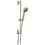 Brizo - LevoirE H2OKineticMulti-Function Slide Bar Handshower - Luxe Nickel