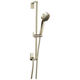 Brizo - LevoirE H2OKineticMulti-Function Slide Bar Handshower - Polished Nickel