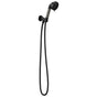 Brizo - Litze Wall Mount Handshower with H2OKinetic Technology - Matte Black With Luxe Steel