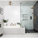 Litze Wall Mount Handshower with H2OKineticTechnology