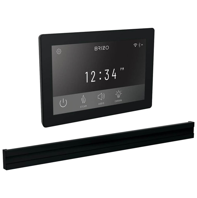 Brizo - Other Digital + Bilateral Steam Set - Matte Black