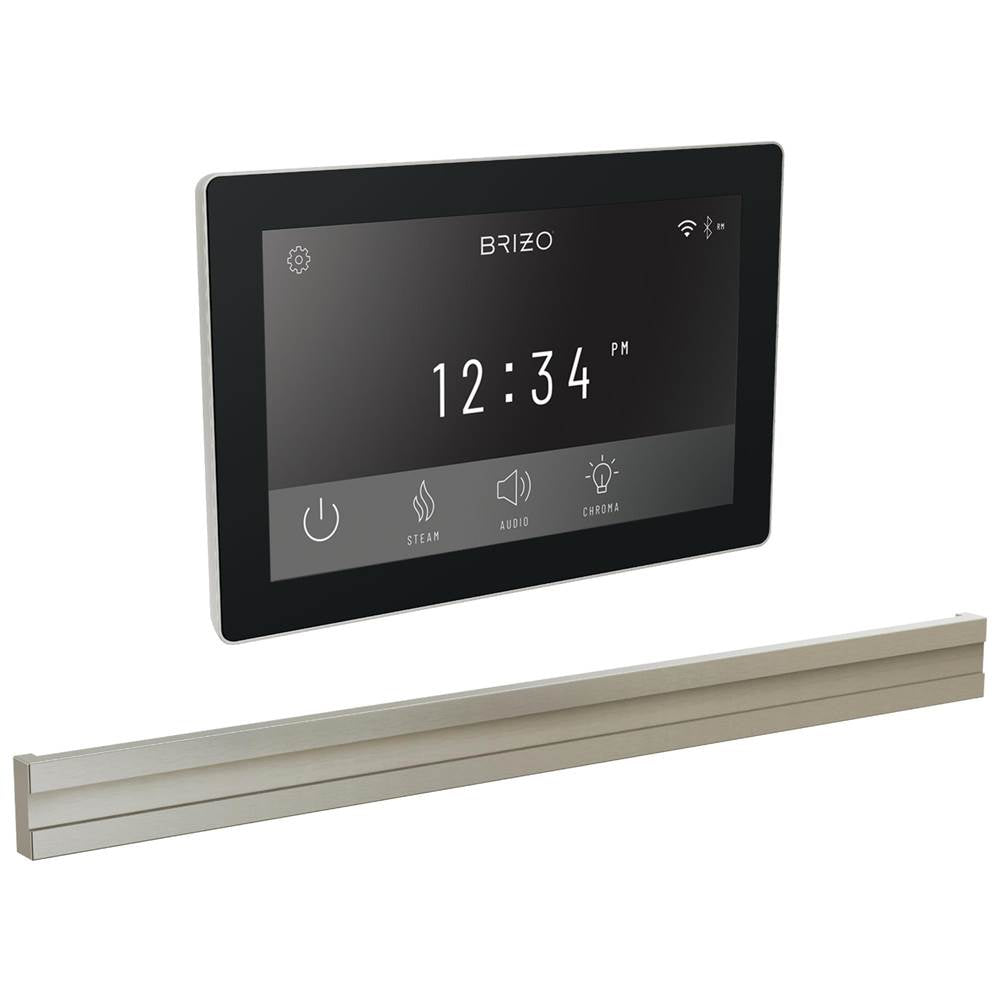 Brizo - Other Digital + Bilateral Steam Set - Lumicoat Brushed Nickel