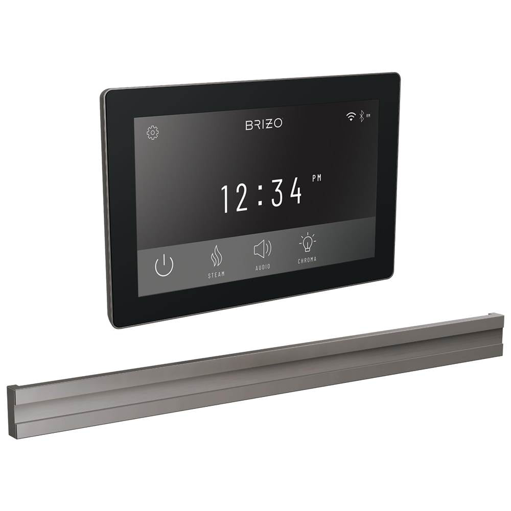 Brizo - Other Digital + Bilateral Steam Set - Lumicoat Black Onyx