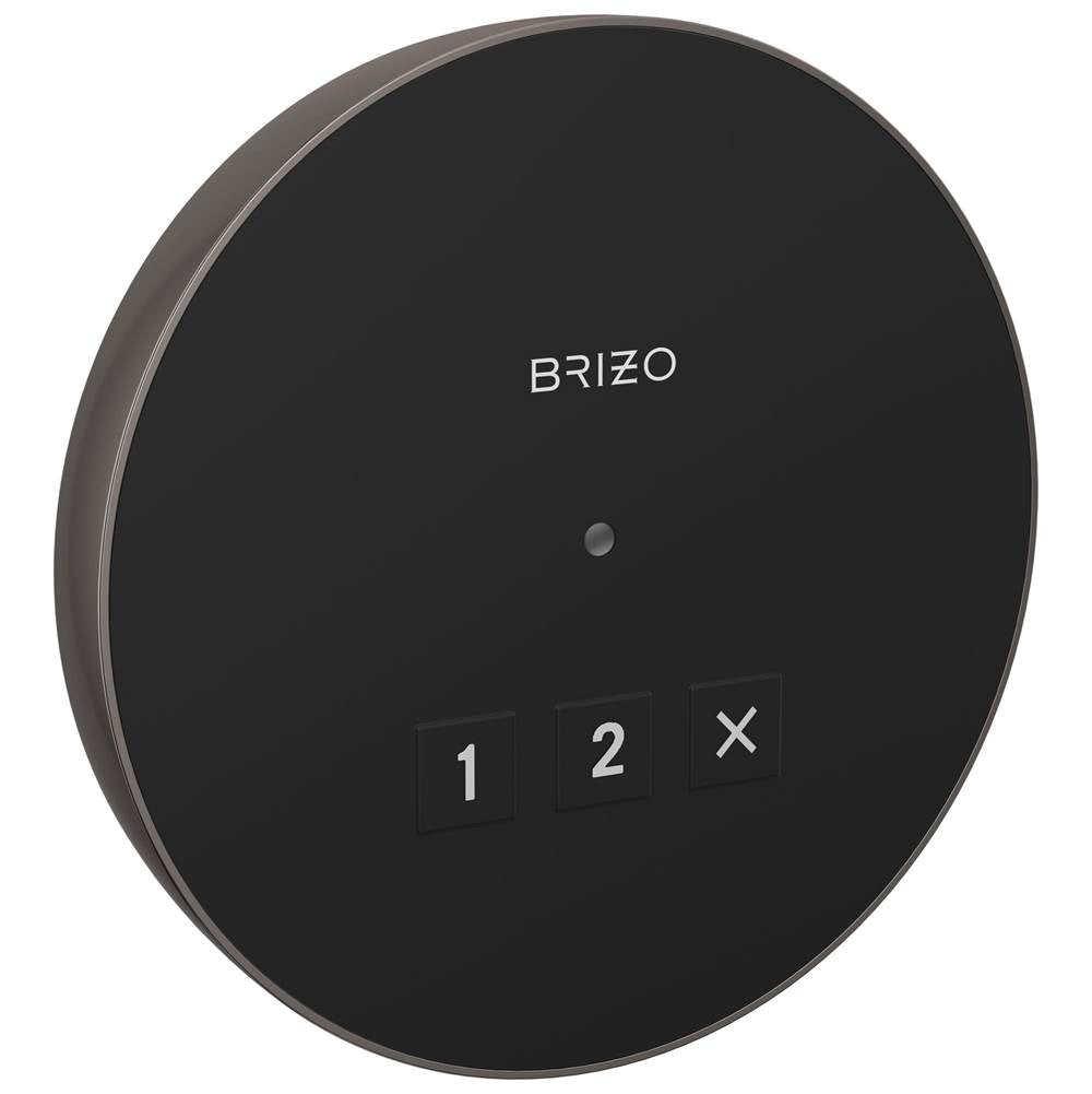 Brizo - Other Round Exterior Control - Lumicoat Black Onyx