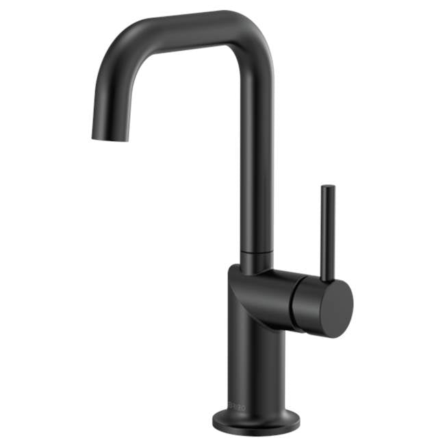 Brizo - Odin Bar Faucet with Square Spout - Less Handle - Matte Black