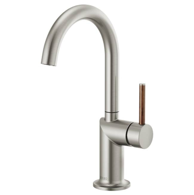 Brizo - Odin Bar Faucet with Arc Spout - Less Handle - Stainless
