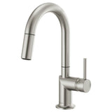 Brizo - Odin Pull-Down Prep Faucet with Arc Spout - Less Handle - Stainless