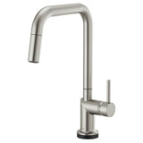 Brizo - Odin SmartTouch Pull-Down Kitchen Faucet with Square Spout - Less Handle - Stainless