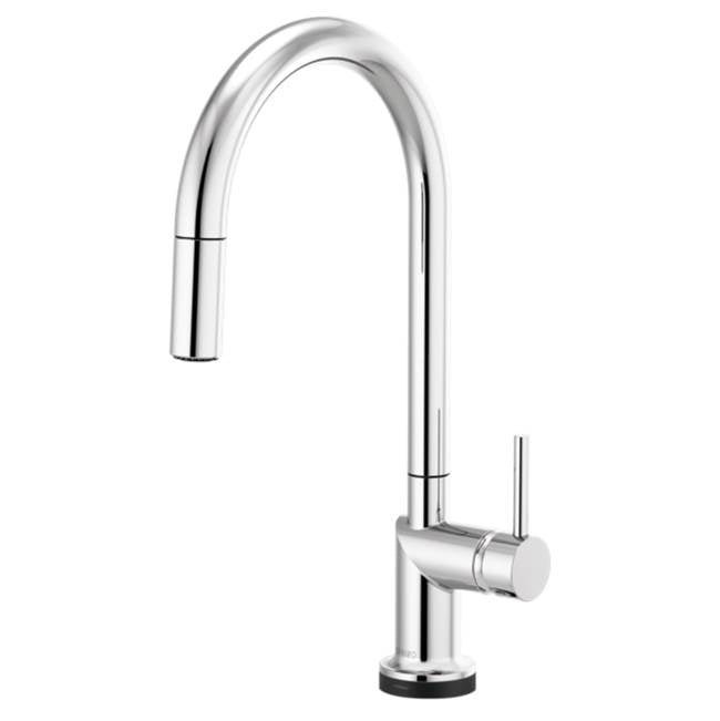 Brizo - Odin SmartTouch Pull-Down Kitchen Faucet with Arc Spout - Less Handle - Chrome