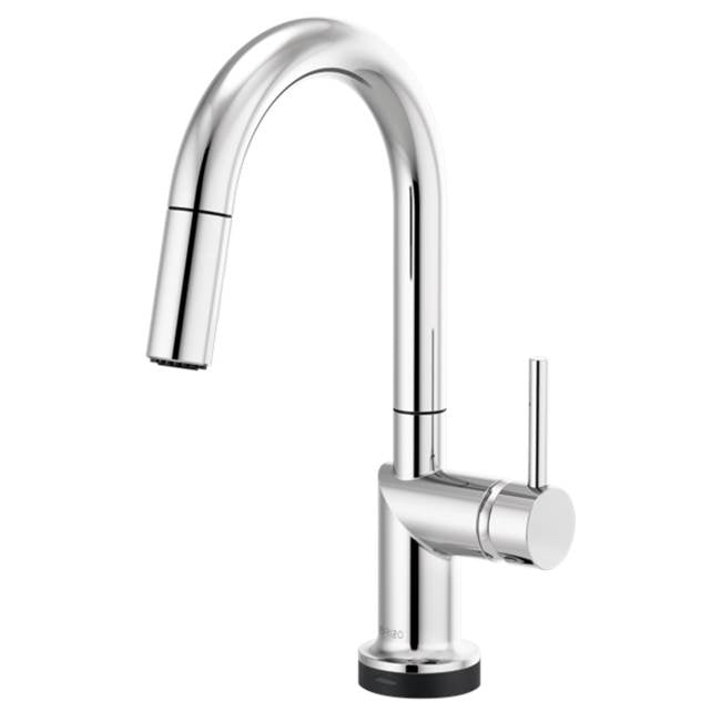 Brizo - Odin SmartTouch Pull-Down Prep Kitchen Faucet with Arc Spout - Less Handle - Chrome