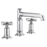 Brizo - Invari Widespread Lavatory Faucet with Column Spout - Less Handles 1.2 GPM - Chrome