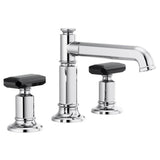Brizo - Invari Widespread Lavatory Faucet with Column Spout - Less Handles 1.5 GPM - Chrome