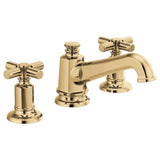 Brizo - Invari Widespread Lavatory Faucet with Angled Spout - Less Handles 1.2 GPM - Polished Gold