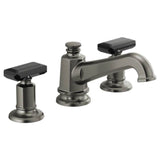 Brizo - Invari Widespread Lavatory Faucet with Angled Spout - Less Handles 1.5 GPM - Luxe Steel