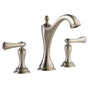 Brizo - Charlotte Widespread Lavatory Faucet - Less Handles 1.5 GPM - Brushed Nickel
